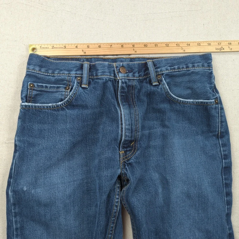 Levis‎ Brooks Brothers Jeans 32x32 Blue 505 Made in USA Limited Edition